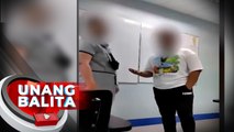 Pagtatalo ng umano'y lasing na estudyante at isang guro, viral online | UB