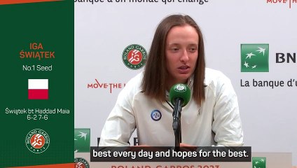 Swiatek not focussed on creating Nadal-like Roland Garros dynasty