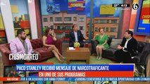 Paco Stanley recibió mensaje de narcotraficante en uno de sus programas