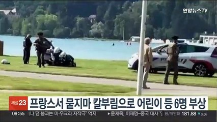 프랑스서 묻지마 칼부림으로 어린이 등 6명 부상