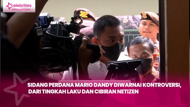 Sidang Perdana Mario Dandy Diwarnai Kontroversi, dari Tingkah Laku dan Cibiran Netizen