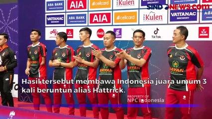 Indonesia Kunci Juara Umum ASEAN Para Games 2023, Menpora Dito: Sukses Lampaui Target