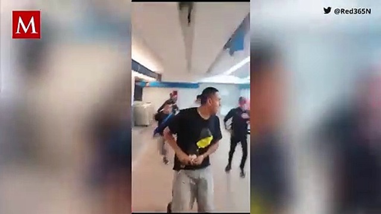 Video captura intento de homicidio en estación del Metro de la ciudad de México