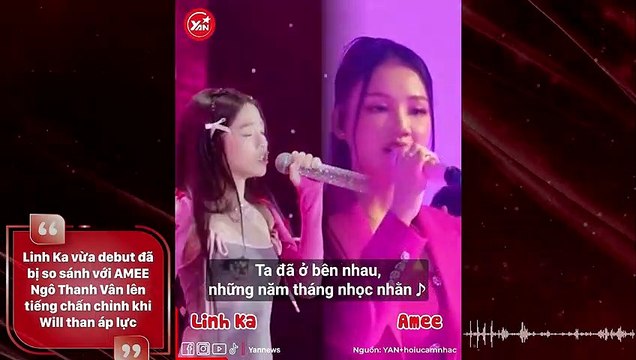 Linh Ka vừa debut đã bị so sánh với AMEE Ngô Thanh Vân lên tiếng chấn chỉnh khi Will than áp lực