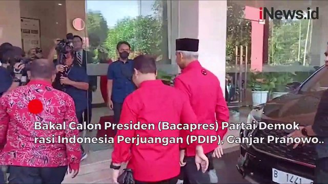 Partai Perindo Sambangi Markas PDIP, Ganjar Pranowo Apresiasi Kerja Sama Politik