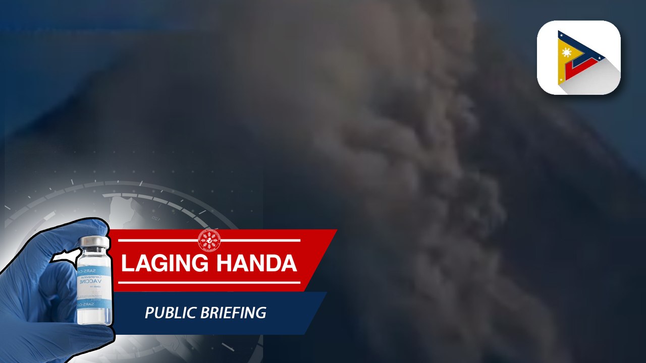 Panayam kay Phivolcs OIC Dr. Teresito Bacolcol hinggil sa lagay ng Bulkang Mayon, Taal, at Kanlaon