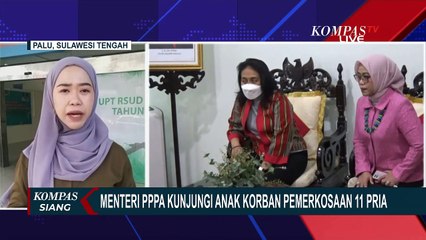 Menteri PPPA Terbang ke Palu, Kunjungi Anak Korban Pemerkosaan 11 Pria