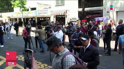 Mujer amenaza a familiares que protestaban por feminicidio de Lesly Martínez