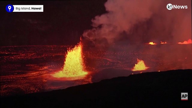 Le volcan Kilauea à Hawaï entre en éruption après 3 mois