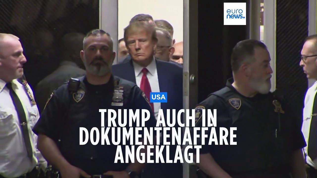 Ex-US-Präsident Trump auch in Dokumentenaffäre angeklagt