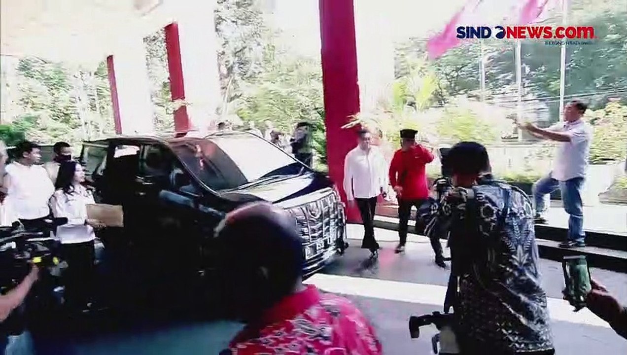 Hary Tanoesoedibjo dan Rombongan DPP Perindo Tiba di Markas PDIP, Bahas Kerja Sama Politik