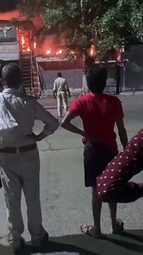 big news: आधी रात शॉर्ट सर्किट से गृहस्थी, मिल खाक,आग का रूप देख लोग सहमे- देखें वीडियो