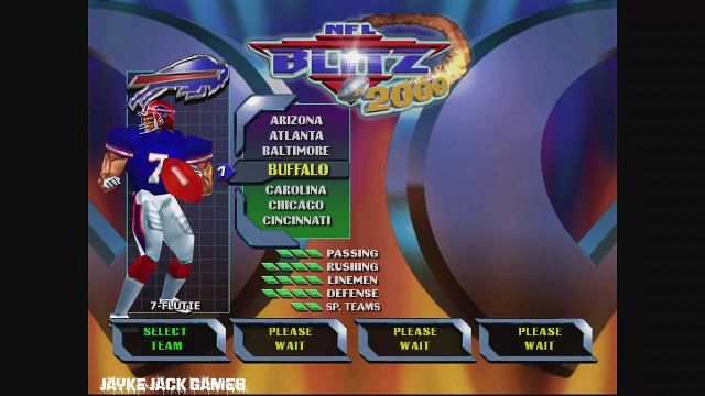 NFL Blitz 2000 - Sega Dreamcast - Kansas City Chiefs vs. Indianapolis Colts