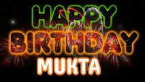 MUKTA Happy Birthday Song – Happy Birthday MUKTA - Happy Birthday Song - MUKTA birthday song