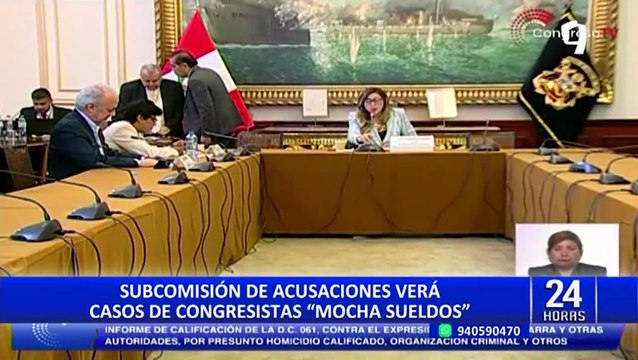 Comisión Permanente otorga 15 días para investigar a congresistas por recorte de sueldos