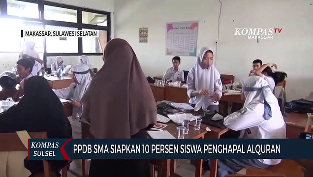 PPDB SMA Siapkan 10 Persen Siswa Penghafal Alquran