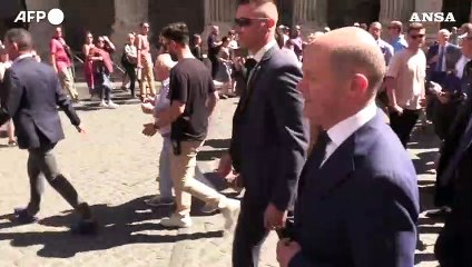 Tải video: Meloni-Scholz, intesa sul Piano d'azione Italia-Germania