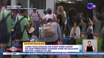 Ilang taga-Daraga na kahit hindi sakop ng 6km permanent danger zone ng Bulkang Mayon lumikas na rin | BT