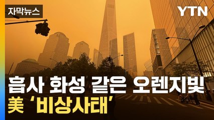 [자막뉴스] '나가지 말라' 경보 발령...美 '통제불능' 산불 직격탄  / YTN