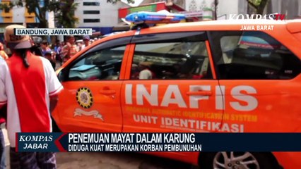 Warga Cijerah Geger Temukan Mayat Dalam Karung