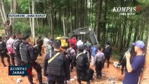 Tim Gabungan Menutup Tambang Emas Ilegal Di Sukabumi
