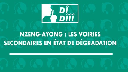 [#Dîdîîî] Nzeng-Ayong : les voiries secondaires en état de dégradation