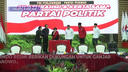 Perindo Resmi Dukung Ganjar di Pilpres 2024, Hary Tanoe Singgung Peran Media
