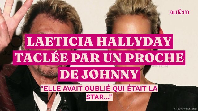 Laeticia Hallyday taclée par un proche de Johnny elle avait oublié qui était la star...