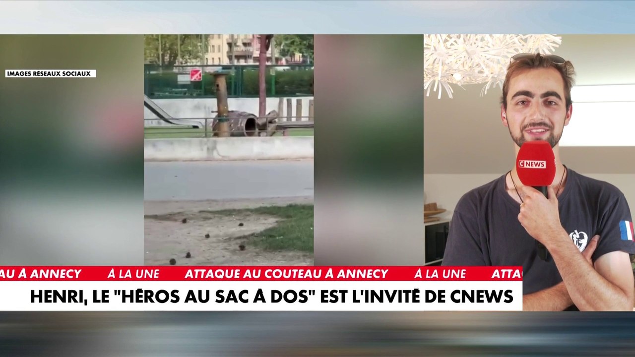 Henri, le «héros au sac à dos» : «J'ai eu peur pour ma vie mais j'ai surtout eu peur pour la vie des autres»