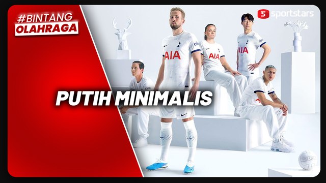 Serba Minimalis, Tottenham Hotspur Perkenalkan Jersey Kandang Terbaru Musim 2013/2014