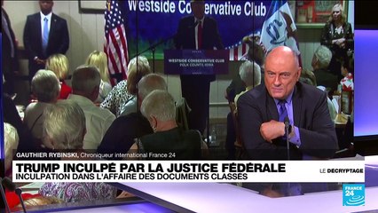 Etats-Unis : Donald Trump inculpé par la justice fédérale, une première