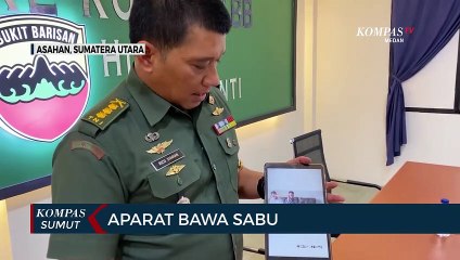 Tim Unit Intel Kodim 0208/Asahan Tangkap Oknum Polisi yang Bawa Sabu