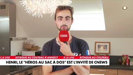 Henri, le «héros au sac à dos» : «Quand j'ai agi au square, ce qui m'a poussé, c'est la grandeur dont je me nourris dans les cathédrales que je traverse»