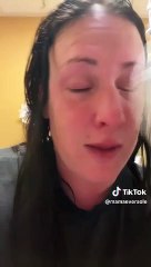 La vie de la femme qui pensait que c'était des gouttes pour les yeux et qui lançait de la colle à ongles dans ses yeux est devenue un cachot