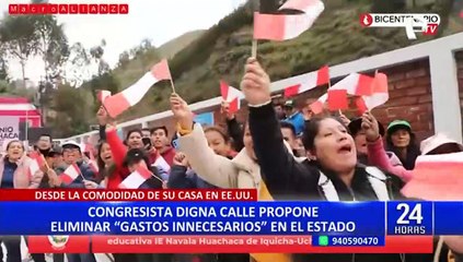 Digna Calle propone eliminar gastos innecesarios del Estado