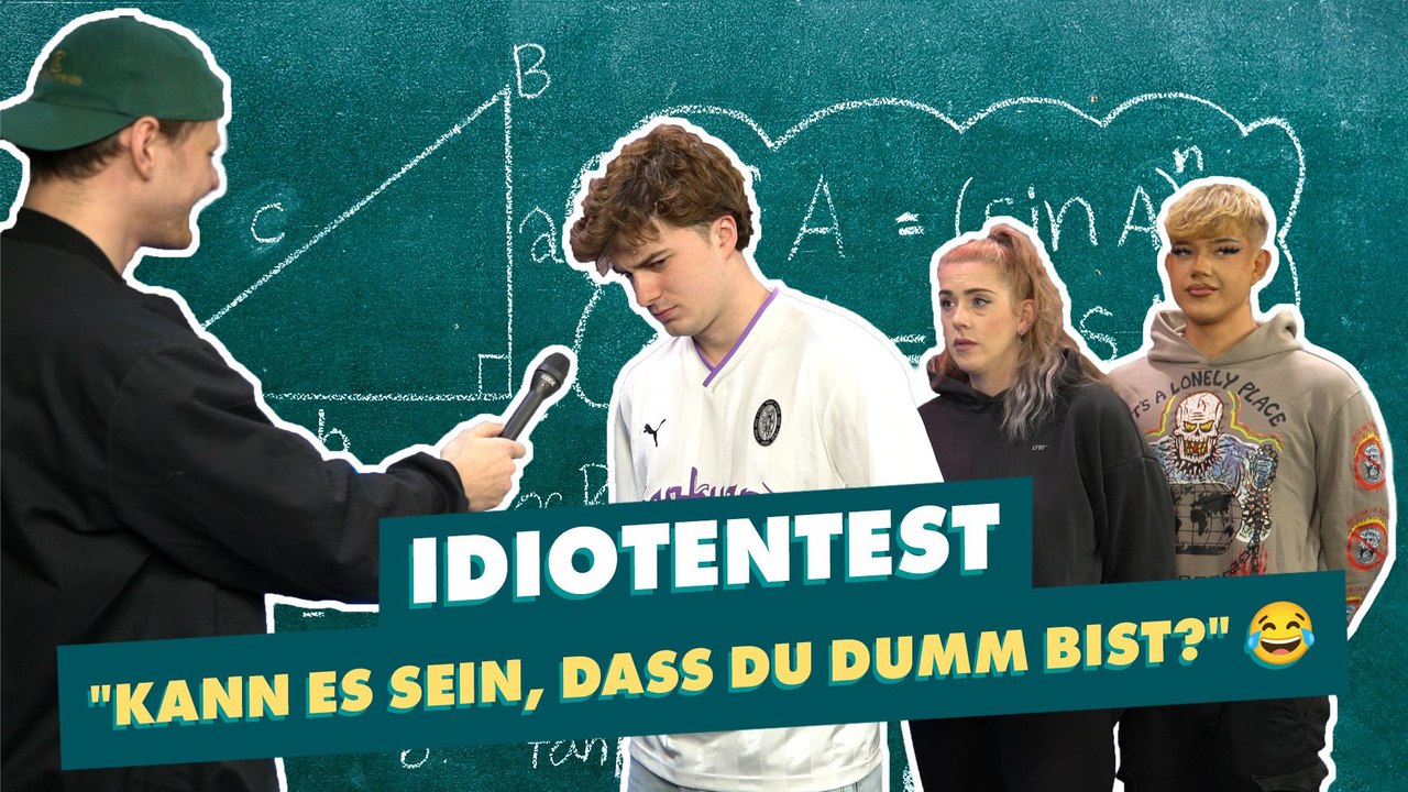 Der große Influencer Idiotentest!