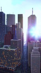New York_ America ---by Drone - 4K Video Ultra HD HDR 4K_60FPS