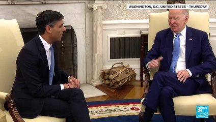 Biden and Sunak vow to stick together on Ukraine, deepen cooperation on energy, AI