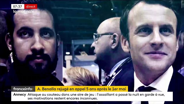 Au cœur d'un scandale politique à rebondissements, l'ex-chargé de mission de l'Elysée Alexandre Benalla est rejugé à partir d'aujourd'hui pour des violences lors du 1er mai 2018 - VIDEO