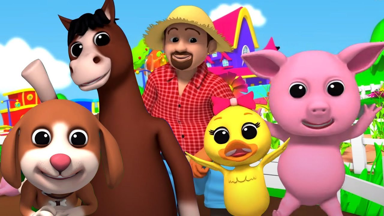 Old Macdonald Had A Farm + More Children Songs and Rhymes