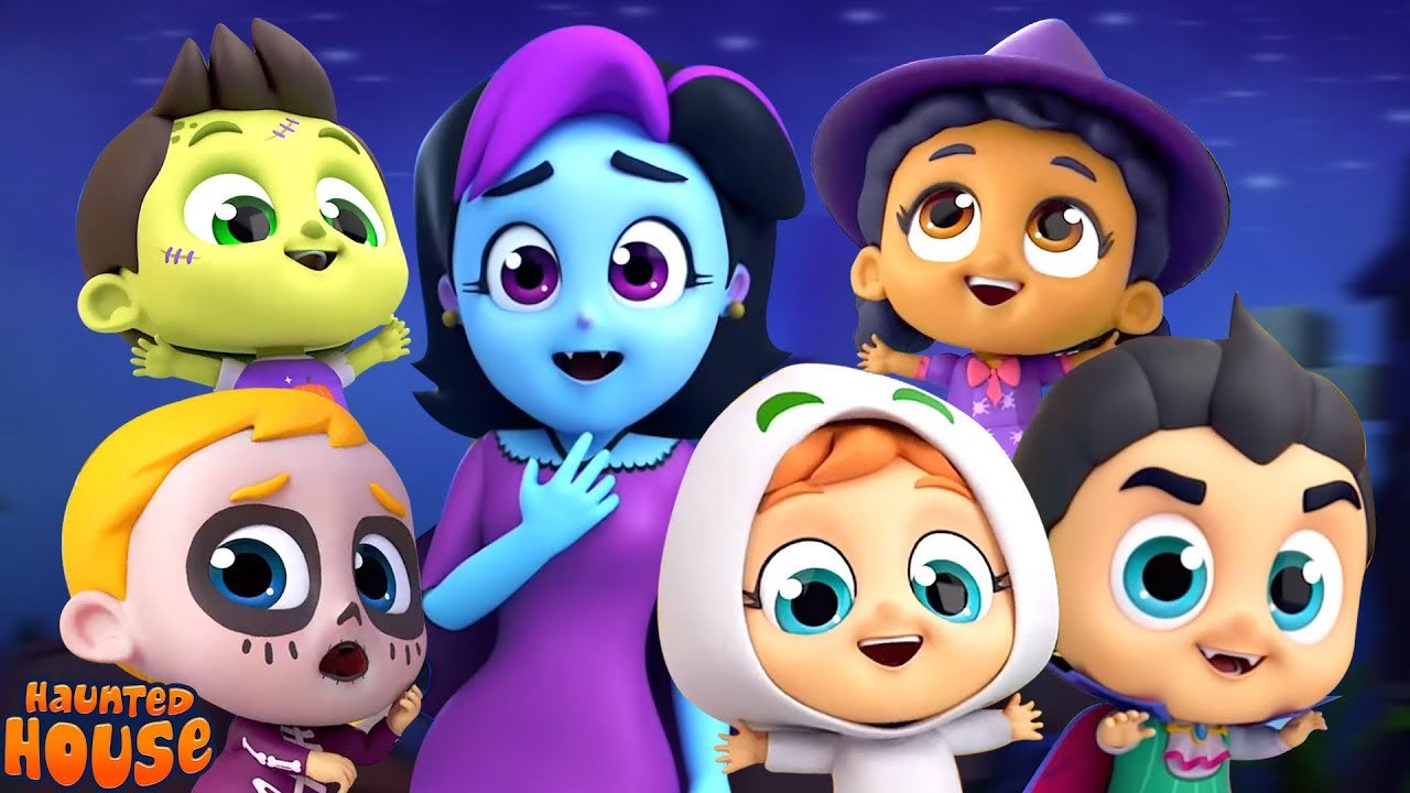 Five Little Monsters + More Halloween Rhymes and Kids Songs