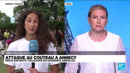 Attaque au couteau à Annecy : deux enfants toujours en urgence absolue