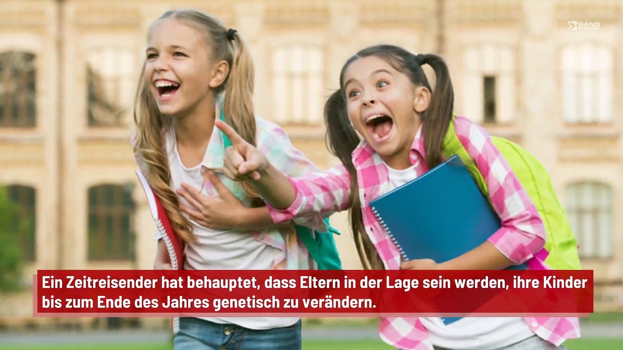 Zeitreisender behauptet: Eltern können die Merkmale ihrer Kinder auswählen