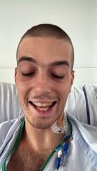 Alejandro Barona, enfermo de leucemia aguda