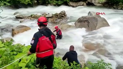 La femme qui est allée au ruisseau pour ramasser de l'herbe à Rize est portée disparue