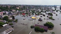 عدد من القتلى جراء الفيضانات في مناطق أوكرانية تحتلها روسيا