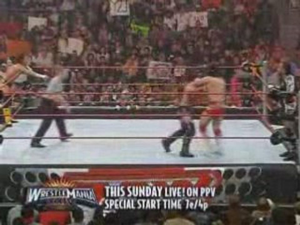 CM Punk & Chris Jericho vs MVP & Carlito 2/2 - 3/25/08