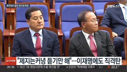 싱하이밍 발언 파장…여 "강력 유감" 야 "트집"