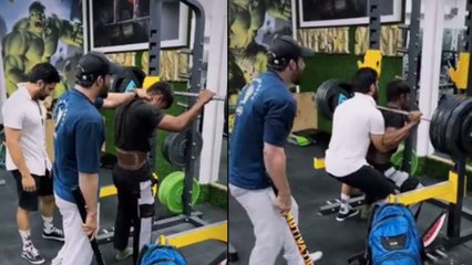 डंडे की नोक पर शख्स से उठवाया 200 किलो वजन, गुरुग्राम के जिम का वीडियो VIRAL
