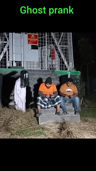 Ghost Scary prank  